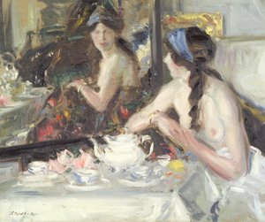 Vid spegeln, 1913